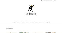 Desktop Screenshot of lesbiscottes.fr